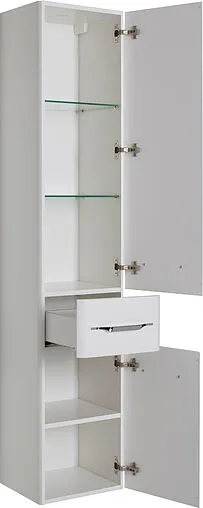 Шкаф-пенал подвесной Aquanet Виченца 36 R белый 00196964 Шкаф-пенал подвесной Aquanet Виченца 36 R белый 00196964