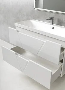 Тумба-умывальник подвесная BelBagno VITTORIA 100 Bianco Opaco VITTORIA-1000-2C-SO-BO-P Тумба-умывальник подвесная BelBagno VITTORIA 100 Bianco Opaco VITTORIA-1000-2C-SO-BO-P, 3
