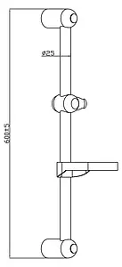 Душевая стойка Gross Aqua Optima хром GA106, 2