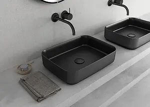 Раковина ISVEA Infinity 50 черный матовый 10NF65050-2N, 5