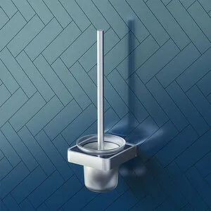 Ёршик для унитаза Damixa Jupiter чёрный матовый/алюминий DA7733300, 5