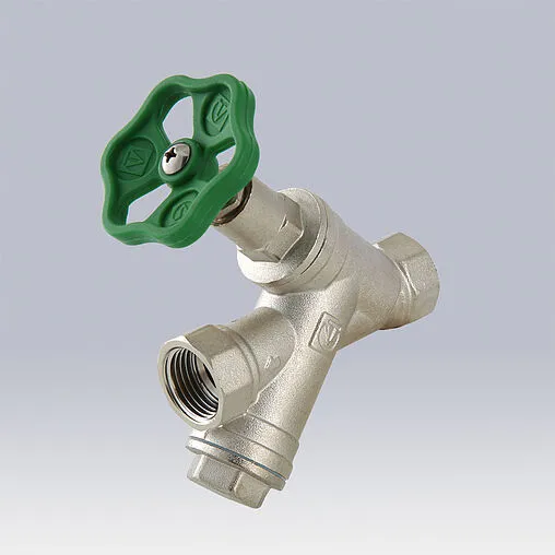 Вентиль запорно-регулирующий с фильтром ½"в x ½"в Valtec VT.053.N.04
