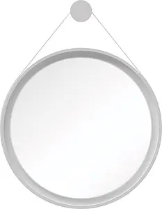 Зеркало на ремне с подсветкой ISVEA Marino 55 с подогревом белый 21SQ4001055I, 1