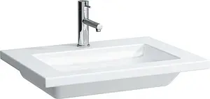 Раковина Laufen Living Square 65 белый 8.1643.1.000.104.1 Раковина Laufen Living Square 65 белый 8.1643.1.000.104.1, 1