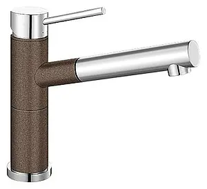 Смеситель для кухни с выдвижным изливом Blanco Alta-S Compact кофе 515334 Смеситель для кухни с выдвижным изливом Blanco Alta-S Compact кофе 515334, 1