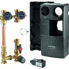 Насосный модуль с термостатическим смесительным клапаном 1½&quot;н х 1½&quot;н Oventrop Regumat F-180 1354270 без насоса