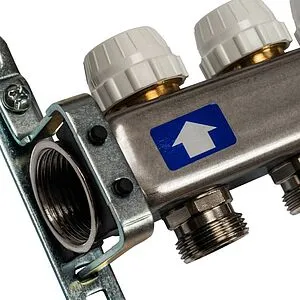 Группа коллекторная без расходомеров 12 отводов 1&quot;в/в x ¾&quot;ек Stout SMS 0922 000012, 5