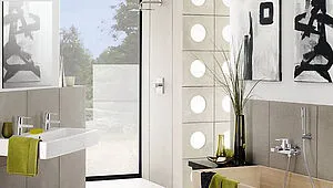 Смеситель для ванны Grohe Quadra хром 32638000 Смеситель для ванны Grohe Quadra хром 32638000, 3