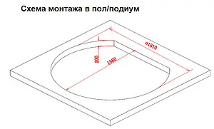 Ванна акриловая с гидромассажем Gemy 185x162 G9053 K Ванна акриловая с гидромассажем Gemy 185x162 G9053 K, 5