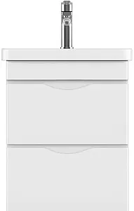 Тумба-умывальник подвесная ISVEA Neo 50 белый 21NGS311050E Тумба-умывальник подвесная ISVEA Neo 50 белый 21NGS311050E, 1