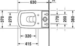 Унитаз-компакт Duravit DuraStyle белый 2155090000+0935100005 Унитаз-компакт Duravit DuraStyle белый 2155090000+0935100005, 3