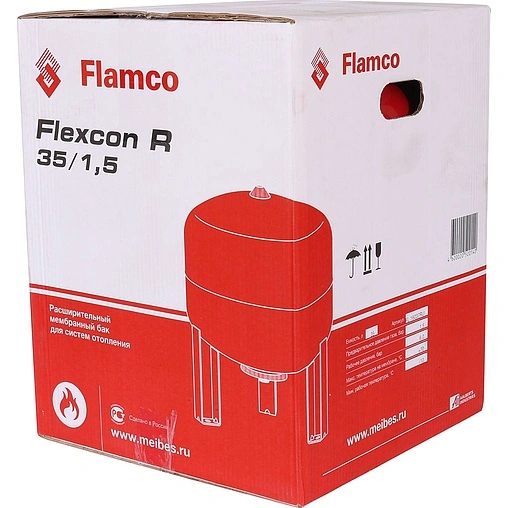 Расширительный бак Flamco Flexcon R 35л 6 бар 16037RU