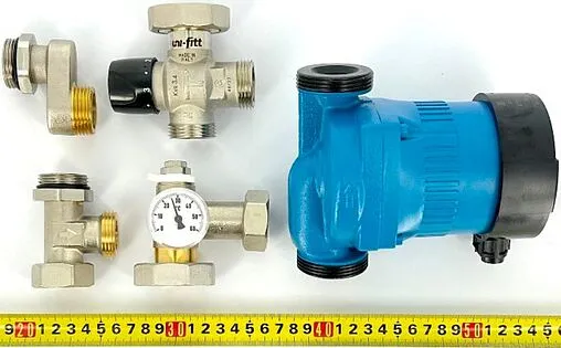 Узел насосно-смесительный с насосом ZOTA EcoRING 25/60 Uni-fitt Solomix X 473Z0800