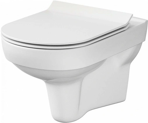 Комплект 6 в 1 Cersanit City CO DPL EO 63485 с кнопкой Pilot белый глянцевый