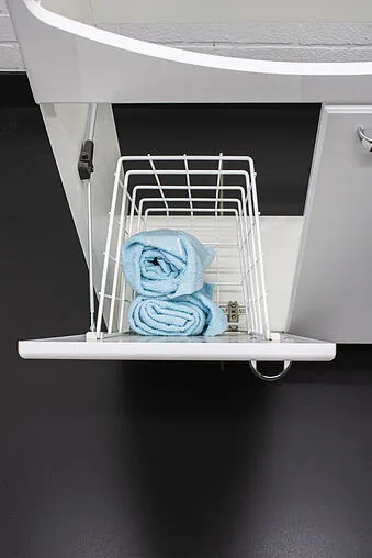 Тумба под умывальник напольный Айсберг Классик 60 белый DA1025T