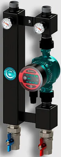 Насосный модуль с прямым контуром 1&quot;в х 1&quot;н Север P Smart 25/4 1925098 с насосом Север-SMART 25-4