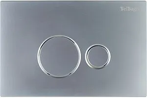 Клавиша смыва для унитаза BelBagno BB080CR.MAT хром матовый Клавиша смыва для унитаза BelBagno BB080CR.MAT хром матовый, 1