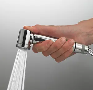 Гигиенический душ с шланговым подсоединением Bossini Alexa-Brass хром C69004B.030, 2