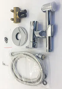 Гигиенический душ со смесителем Rossinka хром X25-51 Гигиенический душ со смесителем Rossinka хром X25-51, 5