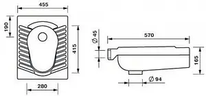 Чаша Генуя Оскольская керамика белый 43301100302 Чаша Генуя Оскольская керамика белый 43301100302, 2