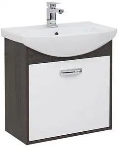 Тумба-умывальник Aquanet Грейс 65 белый/дуб кантербери 00198376+00182642, 1