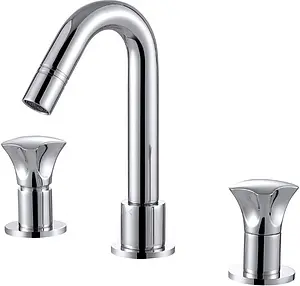 Смеситель для раковины D&K Hessen Grimm хром DA1384101 Смеситель для раковины D&K Hessen Grimm хром DA1384101, 1