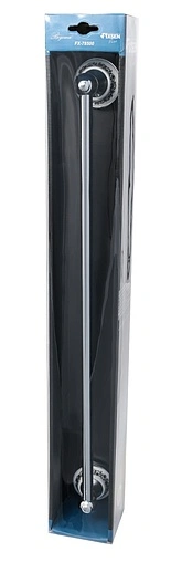 Полотенцедержатель Fixsen Bogema хром/белый с рисункомFX-78501