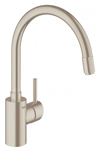 Смеситель для кухни с выдвижным изливом Grohe Concetto матовый хром 32663DC1