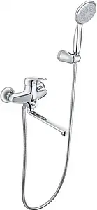 Смеситель для ванны с длинным изливом Lemark Luna хром LM4113C Смеситель для ванны с длинным изливом Lemark Luna хром LM4113C, 3