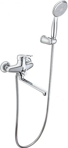 Смеситель для ванны с длинным изливом Lemark Luna хром LM4113C