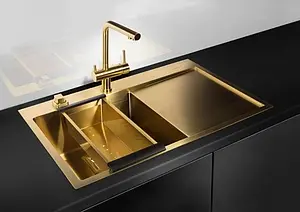 Коландер Omoikiri CO-02-PVD-LG светлое золото 4999003 Коландер Omoikiri CO-02-PVD-LG светлое золото 4999003, 3