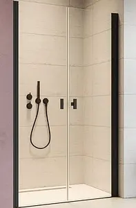 Дверь в нишу 1100мм прозрачное стекло Radaway NES 8 Black DWD I 110 10077055-54-01L+10077055-54-01R Дверь в нишу 1100мм прозрачное стекло Radaway NES 8 Black DWD I 110 10077055-54-01L+10077055-54-01R, 1