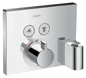 Термостат для 2 потребителей Hansgrohe ShowerSelect хром 15765000 Термостат для 2 потребителей Hansgrohe ShowerSelect хром 15765000, 1