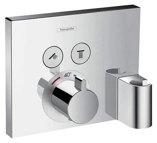 Термостат для 2 потребителей Hansgrohe ShowerSelect хром 15765000