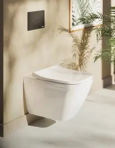 Унитаз подвесной безободковый VitrA Integra Square Rim-Ex белый 7082B003-0075, 4