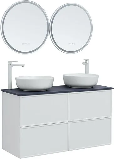 Тумба под умывальник Aquanet Арт 60 белый матовый 00313254