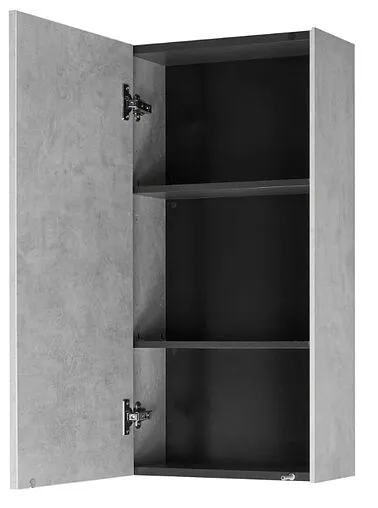 Шкаф-пенал подвесной Aquaton Марбл 40 слэйт 1A276403MH8A0+1A276403MH8A0