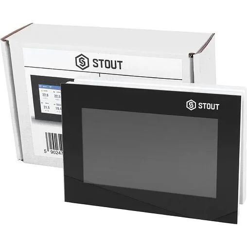 Беспроводной контроллер зонального управления Wi-Fi 8 зон НЗ 230В Stout ST-8s WIFI черный STE-0101-100802