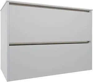 Тумба-умывальник подвесная Allen Brau Activity 90 белый/олива браш 1.34013.WM+, 3