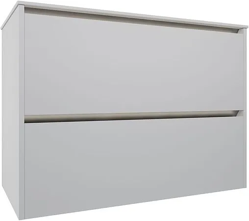 Тумба-умывальник подвесная Allen Brau Activity 90 белый/олива браш 1.34013.WM+