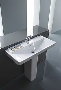 Раковина Jacob Delafon Reve 120 белый E4800-00 Раковина Jacob Delafon Reve 120 белый E4800-00, 3