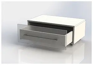 Тумба подкатная Aquanet Нота 75 светлый дуб 00170747 Тумба подкатная Aquanet Нота 75 светлый дуб 00170747, 3