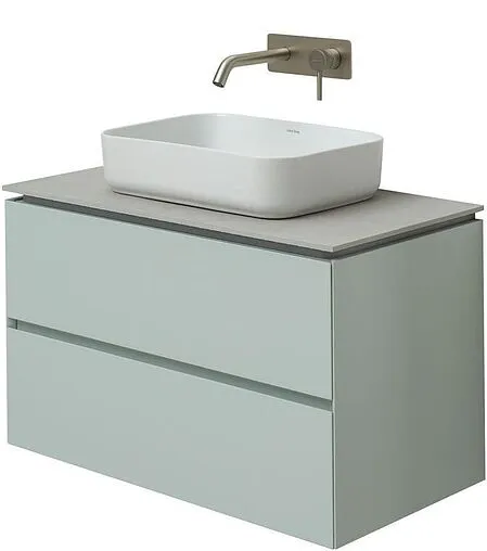 Тумба-умывальник подвесная Allen Brau Infinity 85 папирус 1.21001.PWM+