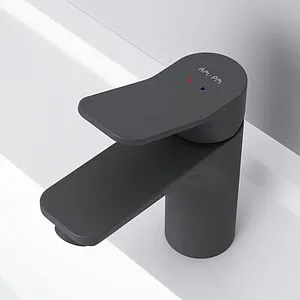 Смеситель для раковины Am.Pm X-Joy чёрный матовый F85A02122 Смеситель для раковины Am.Pm X-Joy чёрный матовый F85A02122, 5