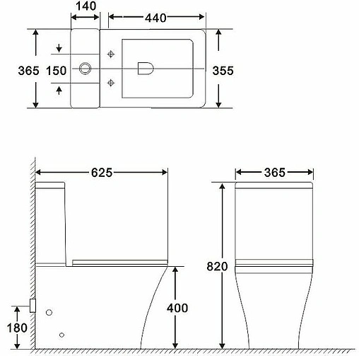 Чаша унитаза BelBagno Marmi белый BB052CPR