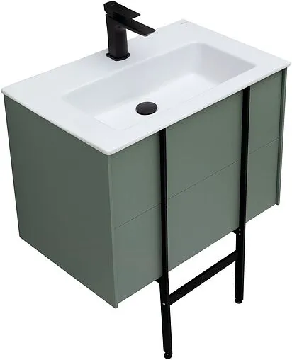 Тумба-умывальник подвесной Allen Brau Reality 70 олива 1.32004.CGM+