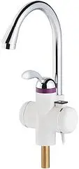 Водонагреватель проточный электрический UniPump BEF-017 белый/хром 90711 Водонагреватель проточный электрический UniPump BEF-017 белый/хром 90711