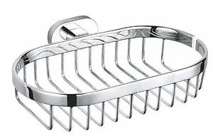 Мыльница Rav Slezak Yukon хром/белый YUA0301CB Мыльница Rav Slezak Yukon хром/белый YUA0301CB, 1