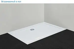 Поддон для душа Cezares SMC AH 100x80 см TRAY-M-AH-100/80-35-W Поддон для душа Cezares SMC AH 100x80 см TRAY-M-AH-100/80-35-W, 3