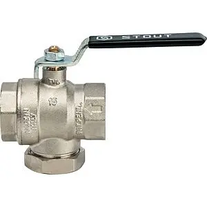 Кран шаровый с фильтром 1"в x 1"в Stout 0001 SVF 0001 000025 Кран шаровый с фильтром 1"в x 1"в Stout 0001 SVF 0001 000025, 5